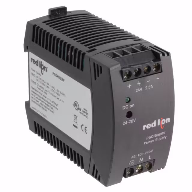 PSDR030W Red Lion Controls  Industrial DIN Rail Power Supplies